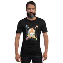 Load image into Gallery viewer, Wonkiness is Gnominess Gnome with Orange Hat T-shirt