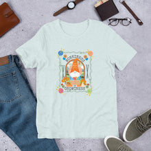 Load image into Gallery viewer, Wonkiness is Gnominess Gnome with Orange Hat T-shirt