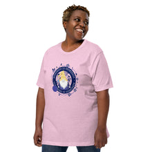 Load image into Gallery viewer, Wonkiness is Gnominess Blue Medallion T-shirt