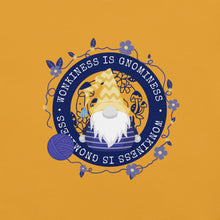 Load image into Gallery viewer, Wonkiness is Gnominess Blue Medallion T-shirt