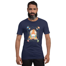 Load image into Gallery viewer, Wonkiness is Gnominess Gnome with Orange Hat T-shirt