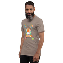Load image into Gallery viewer, Wonkiness is Gnominess Gnome with Orange Hat T-shirt