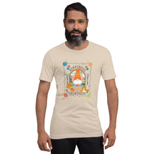 Load image into Gallery viewer, Wonkiness is Gnominess Gnome with Orange Hat T-shirt