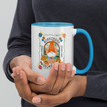 Load image into Gallery viewer, Wonkiness is Gnominess Gnome with Orange Hat Mug