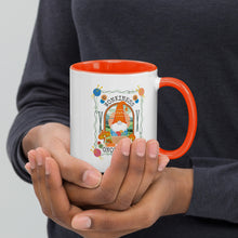 Load image into Gallery viewer, Wonkiness is Gnominess Gnome with Orange Hat Mug