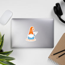 Load image into Gallery viewer, Airplane Gnome: Bubble-free sticker
