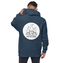 Load image into Gallery viewer, Never Not Gnoming: Unisex fleece zip up hoodie