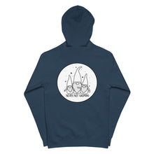 Load image into Gallery viewer, Never Not Gnoming: Unisex fleece zip up hoodie