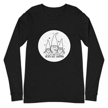 Load image into Gallery viewer, Never Not Gnoming: Unisex Long Sleeve Tee
