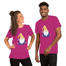Load image into Gallery viewer, Blue Gnome: Short-Sleeve Unisex T-Shirt