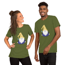 Load image into Gallery viewer, Blue Gnome: Short-Sleeve Unisex T-Shirt