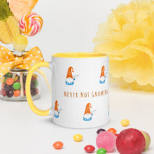 Load image into Gallery viewer, Never Not Gnoming: Mug with Color Inside
