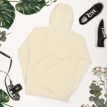 Load image into Gallery viewer, Wonkiness is Gnominess Gnome with Orange Hat Unisex Hoodie
