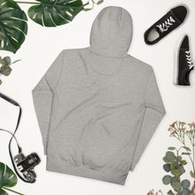 Load image into Gallery viewer, Wonkiness is Gnominess Gnome with Orange Hat Unisex Hoodie
