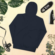 Load image into Gallery viewer, Wonkiness is Gnominess Gnome with Orange Hat Unisex Hoodie
