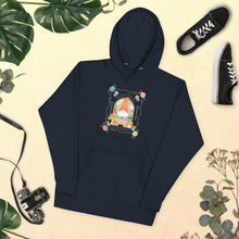 Load image into Gallery viewer, Wonkiness is Gnominess Gnome with Orange Hat Unisex Hoodie
