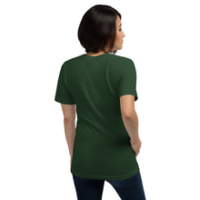 Load image into Gallery viewer, Wonkiness is Gnominess Blue Gnome with Green Hat T-shirt
