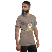 Load image into Gallery viewer, Wonkiness is Gnominess Gnome with Orange Hat T-shirt
