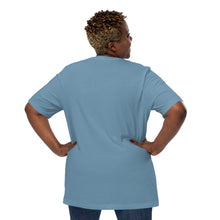 Load image into Gallery viewer, Wonkiness is Gnominess Blue Medallion T-shirt
