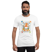 Load image into Gallery viewer, Wonkiness is Gnominess Gnome with Orange Hat T-shirt
