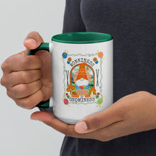 Load image into Gallery viewer, Wonkiness is Gnominess Gnome with Orange Hat Mug
