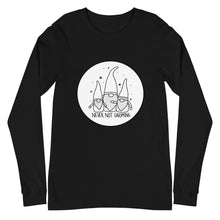 Load image into Gallery viewer, Never Not Gnoming: Unisex Long Sleeve Tee

