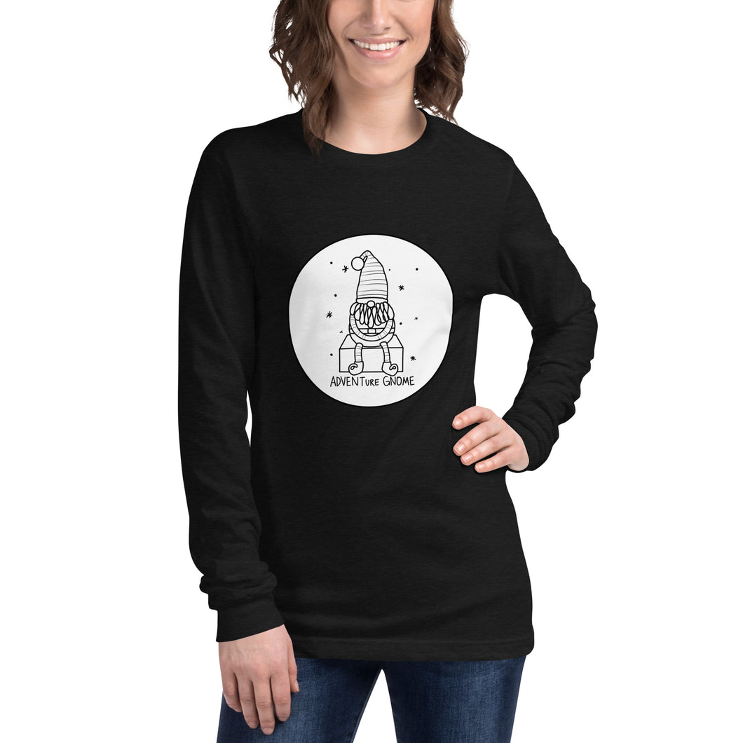 ADVENTure Gnome: Unisex Long Sleeve Tee